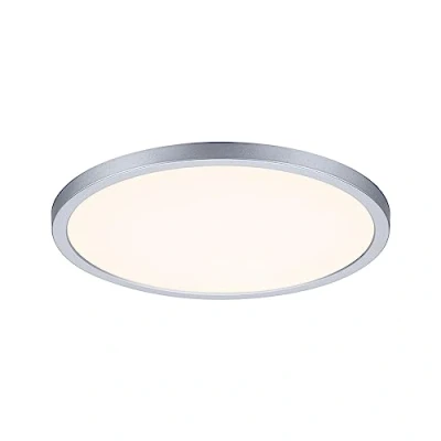 Imagen de Paulmann 93052 Panel LED, luminaria empotrable Areo VariFit IP44, 3 Step Dim, 230 mm, redondo, incl. 1x16 W, regulable, cromo, plástico, 3000 K