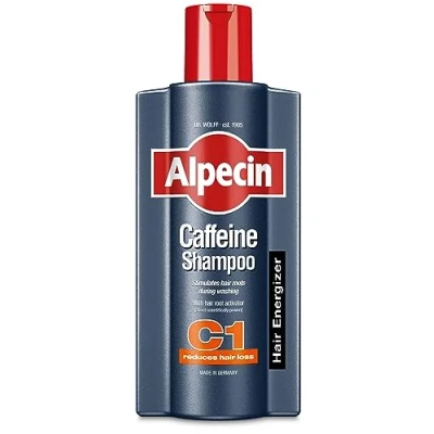 Imagen de Alpecin Caffeine Shampoo C1 1x 600 ml Champu anticaida hombre y con cafeina Tratamiento para la caida del cabello Anti Hair Loss Treatment Men