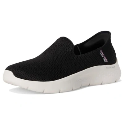 Imagen de Skechers Performance GO WALK FLEX SLIP IN Zapatillas para caminar black/white, Mujer, Talla: 39.5, Black/white Tela