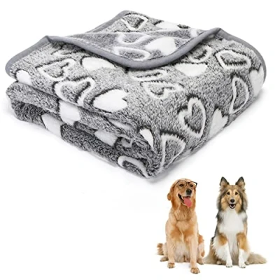 Imagen de Nobleza Manta Suave de Felpa para Perro, Mantas Mullida Perros Gatos Conejos y Otras Mascotas, Lavable, Sofá Cama 120 * 100 cm