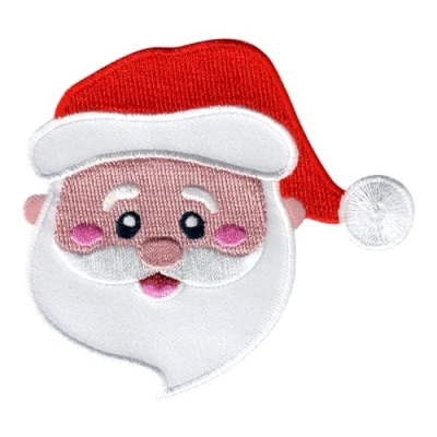 Imagen de PatchMommy Papá Noell Parche Termoadhesivo Bordado Navidad para Ropa Parches Infantiles y Apliques Niños
