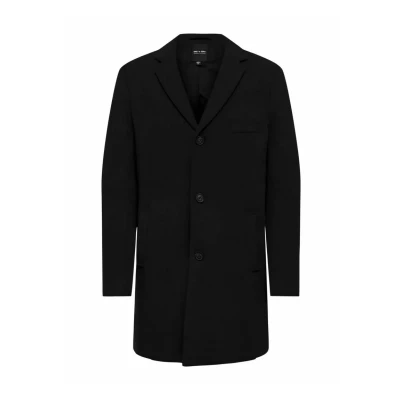 Imagen de Only &amp; Sons Onsjaylon OTW Abrigo clásico, Hombre, Talla: Small, Black