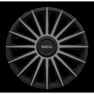 Imagen de SPARCO Treviso SPC1693BKGR Tapacubos 16in negro, gris