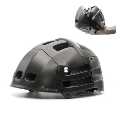 Imagen de Casco Plegable Plixi Fit Overade (Negro, S/M (54 58 cm))