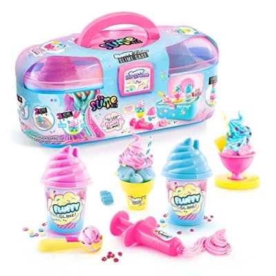 Imagen de Canal Toys Maletín de Slime Fluffy con accesorios Vanity DIY A partir 6 años SSC 206, morado