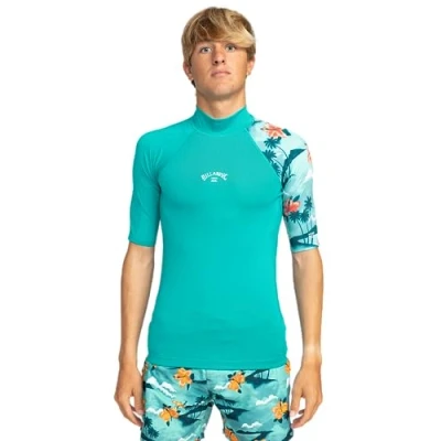 Imagen de Billabong Lycra de manga corta Contrast Allover, para hombre