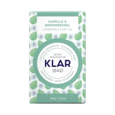 Imagen de Klar Seifen Champú sólido de camomila y ortiga, 100 g