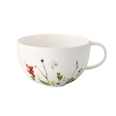 Imagen de Rosenthal Brillance Fleurs Sauvages Taza de Té o Cappuccino, Porcelana Hueso, Multicolor, 1 Unidad (Paquete 1)