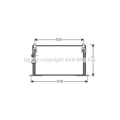 Imagen de PRASCO TOA5585 Condensador 15,5 Aluminio 530 R 134 a