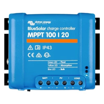 Imagen de Victron Energy BlueSolar MPPT 100V 20 amperios 48 Voltios Controlador de Carga Solar