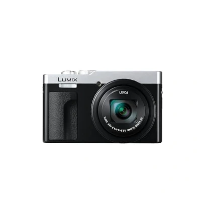 Imagen de Panasonic LUMIX DC TZ99E S Cámara Compacta con Zoom para Viajes, Lente Leica DC, de 30x, 20,3 MP, Video 4K 30p, Monitor Inclinable, Wi Fi, Bluetooth, Color Argento