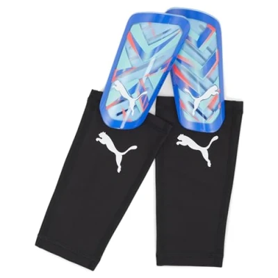 Imagen de Puma Ultra FLEX Sleeve Unisex Espinilleras bluemazingelectric peppermint, Talla: Large, Bluemazing electric peppermint