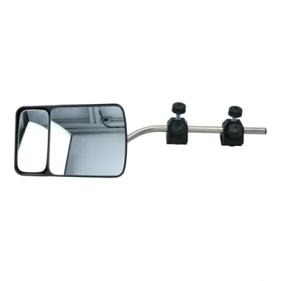 Imagen de Carpoint 2414041 Espejo retrovisor para caravana con doble foco