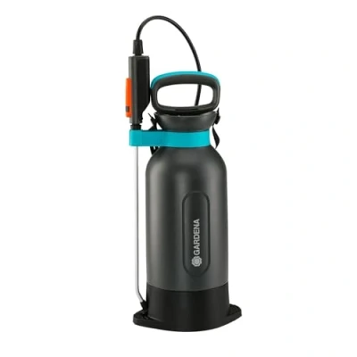Imagen de Gardena GARDERNA rociador a presión de 5l Comfort: con Plataforma integrada, Mango la Lanza función Bloqueo, Correa para el Hombro y válvula Descarga (11130 20)