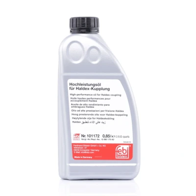 Imagen de FEBI BILSTEIN 101172 Aceite Haldex 0,85 VOLKSWAGEN: Golf 7, Passat B6 Variant, CADDY 4 Kasten, SEAT: Ateca, Leon III ST, ST Furgón / Familiar
