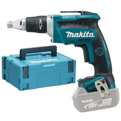 Imagen de Makita DFS452ZJ Atornillador a batería Brushless 18V + maletin makpac Negro