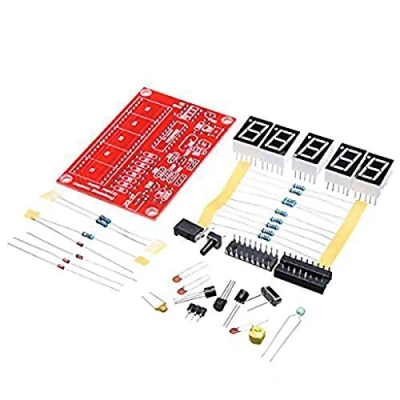 Imagen de ARCELI Online DIY Digital LED 1Hz 50MHz Cristal Oscilador Medidor de Frecuencia Probador Kit Tool