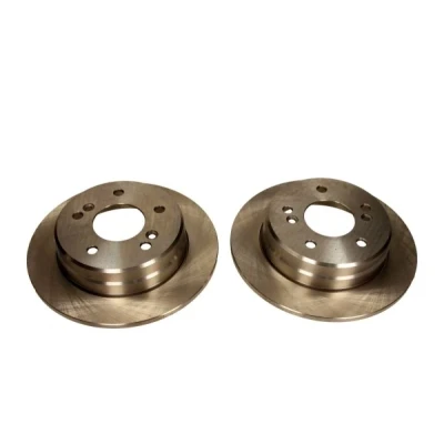 Imagen de MAXGEAR 19 0770 Disco de freno Eje trasero 259 9 112 macizo revestido, aceitado sin buje rueda, perno sujeción rueda