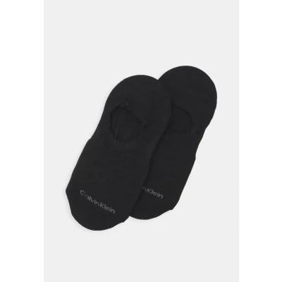 Imagen de Calvin Klein Underwear Women Footie HIGH CUT OPEN WORK 2 PACK Calcetines, Mujer, Talla: 37 41, Black