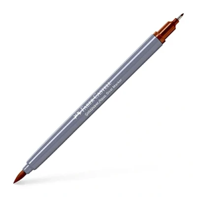 Imagen de FABER CASTELL 164687 Goldfaber Aqua Dual Marker Ocre Quemado (187)