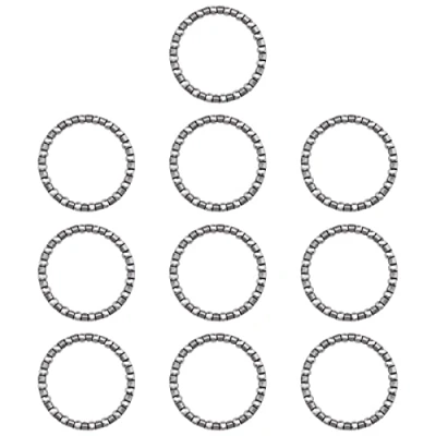 Imagen de eMagTech Rodamiento de Bolas Bicicleta Auriculares Ciclismo con 20 Rodamientos dirección para Bicicletas montaña Engranaje Fijo manivela Piezas