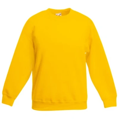 Imagen de Sudadera clásica infantil Set in Fruit of the Loom SS201 Amarillo sunflower 14 15 años