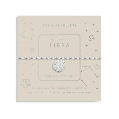 Imagen de Star Sign A LITTLE Pulsera elástica chapada en plata de 17,5 cm