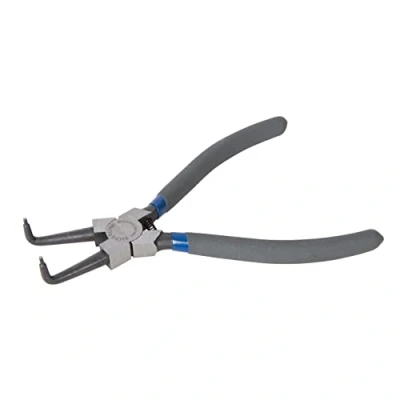 Imagen de Silverline Tools PL65 Alicate curvado para anillos de retención interiores (180 mm)