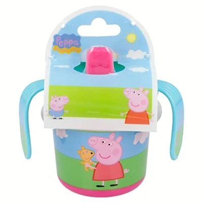 Imagen de Peppa Pig Taza entrenamiento (Stor 85285), color negro, 1 unidad (paquete de 1)