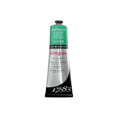 Imagen de Daler Rowney Georgian Pintura al óleo magníficos colores 225 ml Verde esmeralda