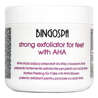 Imagen de Preparado para pies fuertemente exfoliante con ácidos AHA 600g BINGOSPA