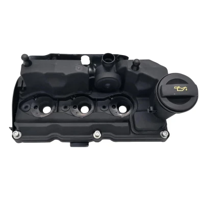 Imagen de VAICO V10 6514 tapa de Balancines con junta cubierta válvula ventilación, tornillos, cierre SEAT: Ibiza 4