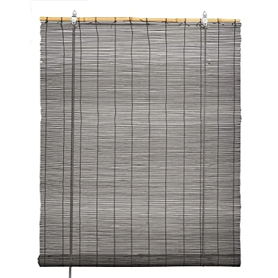 Imagen de Estor Enrollable 100% Bambú (Gris, 100_x_180_cm)