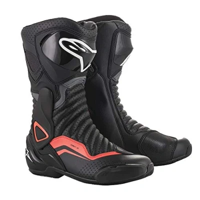 Imagen de Alpinestars NC, Botas de Motocicleta. Hombre, Negro Rojo, 42 EU