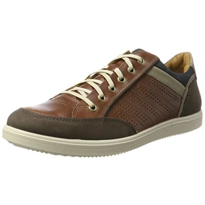 Imagen de Jomos 1928, Zapatos de Cordones Oxford Hombre, Marrón (Capucino/Cognac 155/3123), 39 EU Ancho