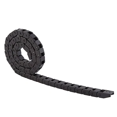 Imagen de 1000 mm Cable (10x10 mm, R28) de Nylon Negro Cadena Arrastre Portador para la Impresora 3 Dimensional CNC máquinas herramientas