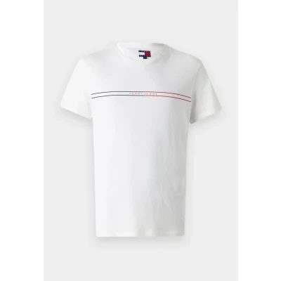 Imagen de Tommy Jeans Entry Graphic TEE Camiseta estampada, Hombre, Talla: 58, Ecru