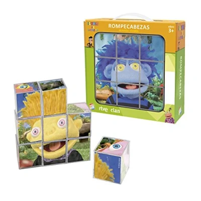 Imagen de Lunnis De Leyenda Los Rompecabezas 9 Cubos, Multicolor (CEFA Toys 88507)