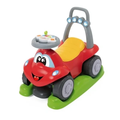 Imagen de Chicco correpasillos Billy 4en1, para niños, 4 modos de juego en 1, función balancín, primeros pasos y correpasillos, módulo volante electrónico con luces sonidos, 9 36 meses