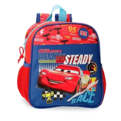 Imagen de Disney Lets Race Equipaje Bolsa de Mensajero, Niños, Rojo