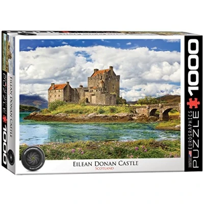 Imagen de EuroGraphics Eilean Donan Castle Scotland Castillo Escocia Puzzle de 1000 Piezas, Multicolor, (A2103344)