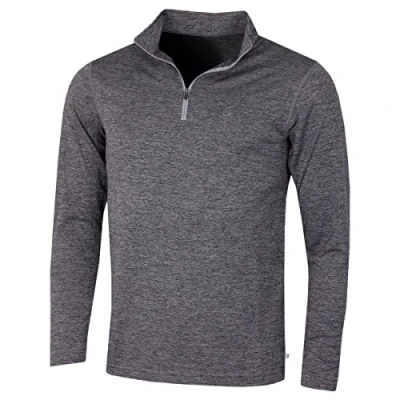 Imagen de Calvin Klein Golf Hombre Harlem 1/4 Zip Pullover Grey Marl XL