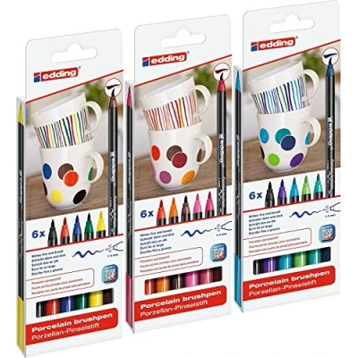Imagen de edding 4200 Rotuladores de porcelana (set 18 unidades)
