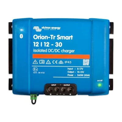 Imagen de Victron Energy Orion TR Smart 12/12 Voltios 30 amperios 360 Vatios Cargador CC/CC Aislado (Bluetooth)