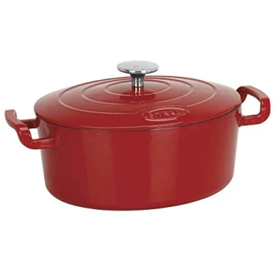 Imagen de Sitram SITRABELLA Cocotte Ovalada, 4 litros, Hierro Fundido