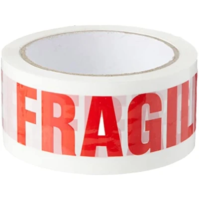 Imagen de Triplast Cinta de embalaje paquete 48 mm x 66 m impresa frágil bajo ruido