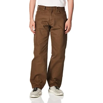 Imagen de Dickies DU336 Sablé Jean Carpenter Duck x Rincé, Enjuagado de Madera marrón, 34W 32L