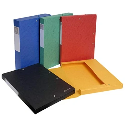 Imagen de Exacompta 50810E Cajas archivadoras 24 x 32 cm, multicolor