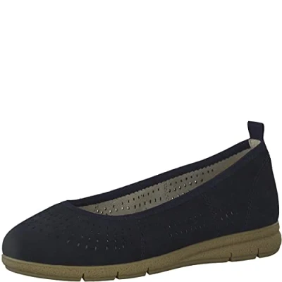 Imagen de Tamaris 8 82101 20, Zapatos Tipo Ballet Mujer, Navy, 38 EU Ancho