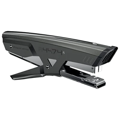 Imagen de Maped Grapadora de Oficina Advanced Metal Pinza 26/6 Manual Compatible con Grapas 24/6 y Profundidad Grapado 45 mm